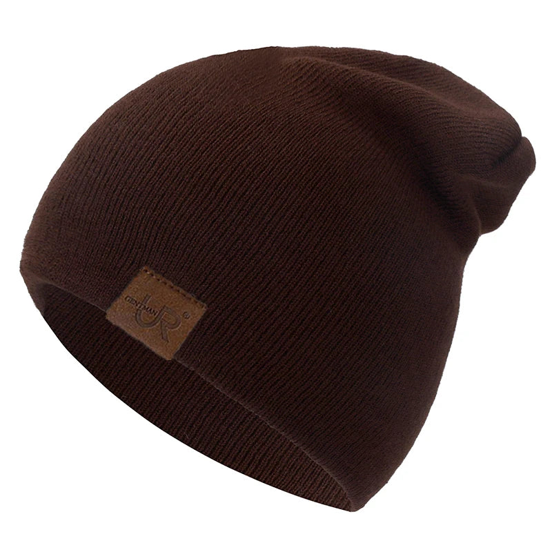 Unisex Casual Knitted Beanie Hat
