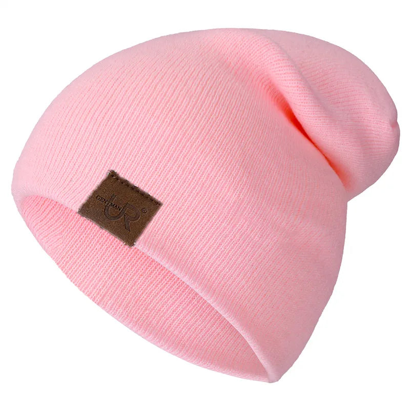 Unisex Casual Knitted Beanie Hat