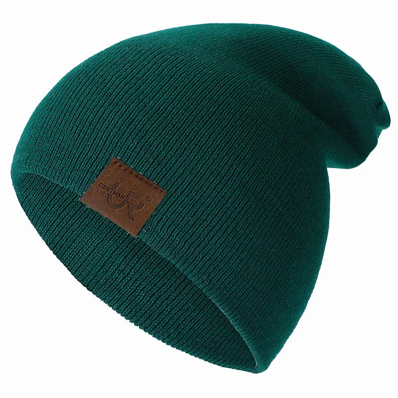 Unisex Casual Knitted Beanie Hat