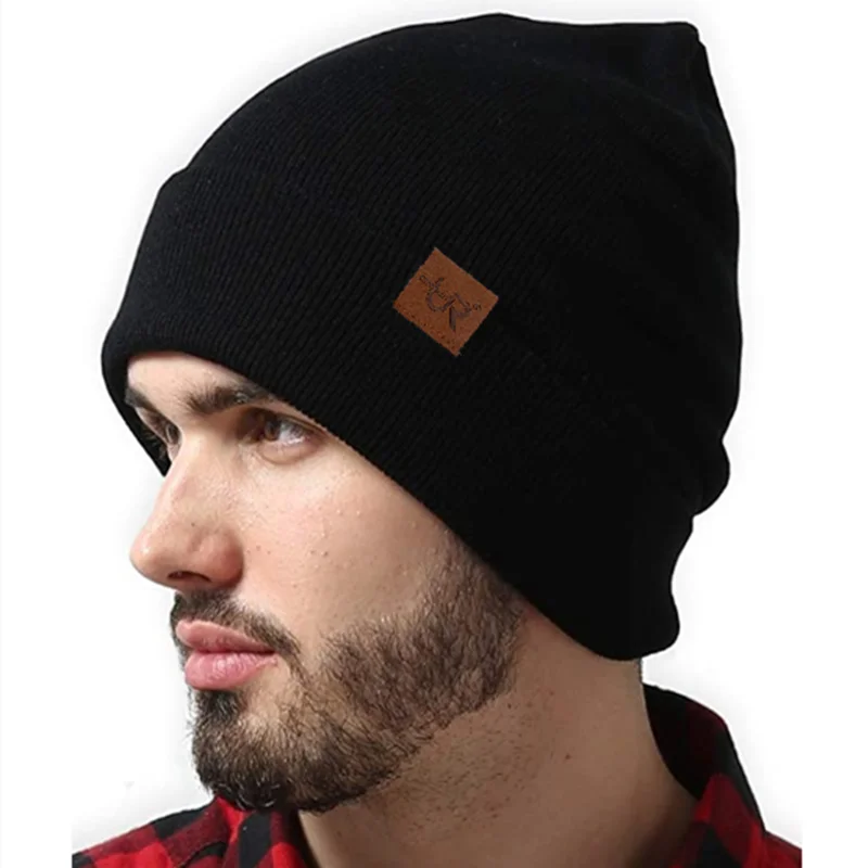 Unisex Casual Knitted Beanie Hat