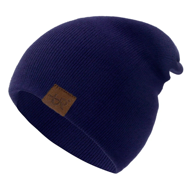 Unisex Casual Knitted Beanie Hat