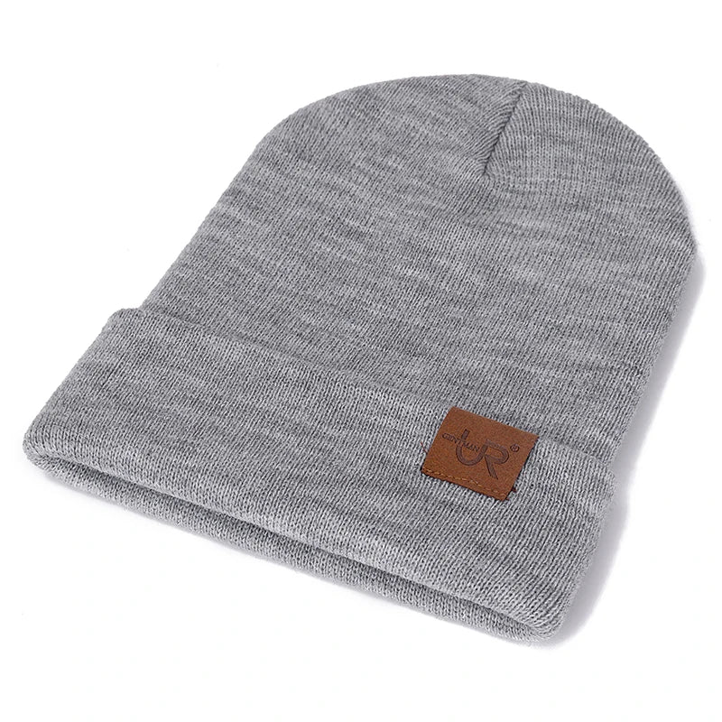 Unisex Casual Knitted Beanie Hat