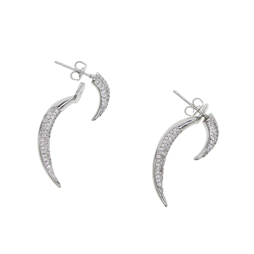 Women’s Punk Rivet Spike Earrings