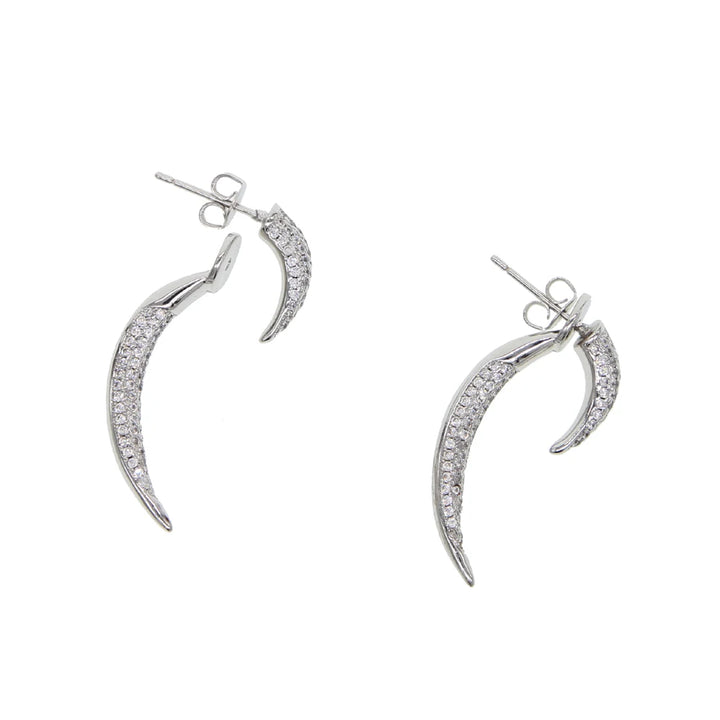 Women’s Punk Rivet Spike Earrings