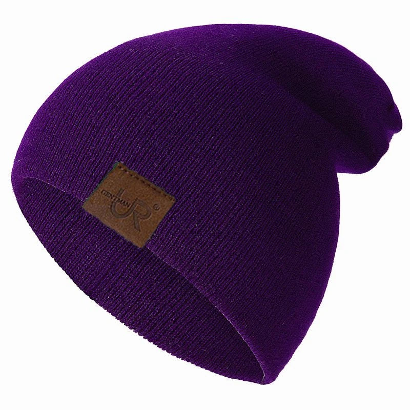 Unisex Casual Knitted Beanie Hat