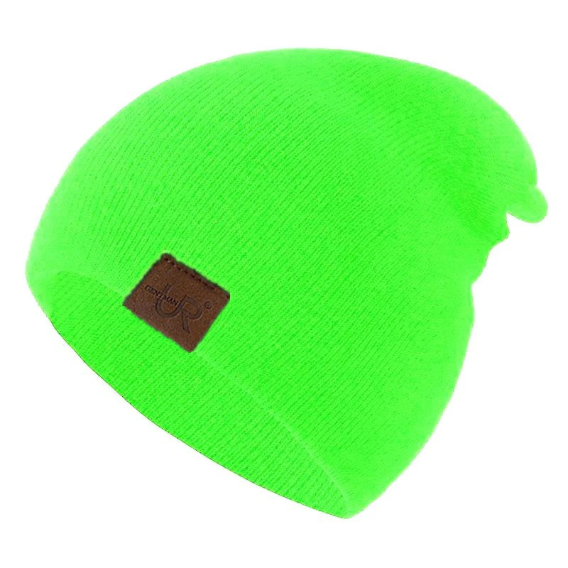 Unisex Casual Knitted Beanie Hat