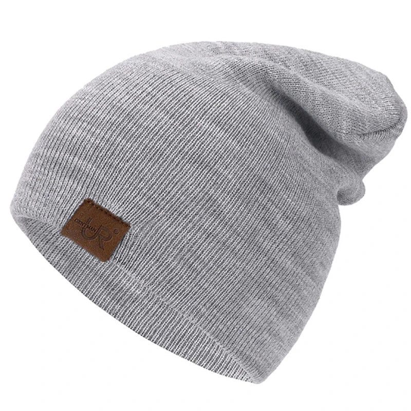 Unisex Casual Knitted Beanie Hat