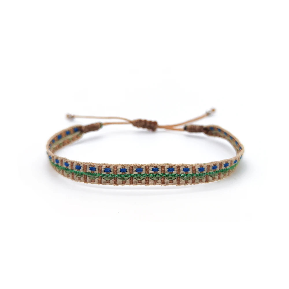 Handwoven Boho Friendship Bracelet