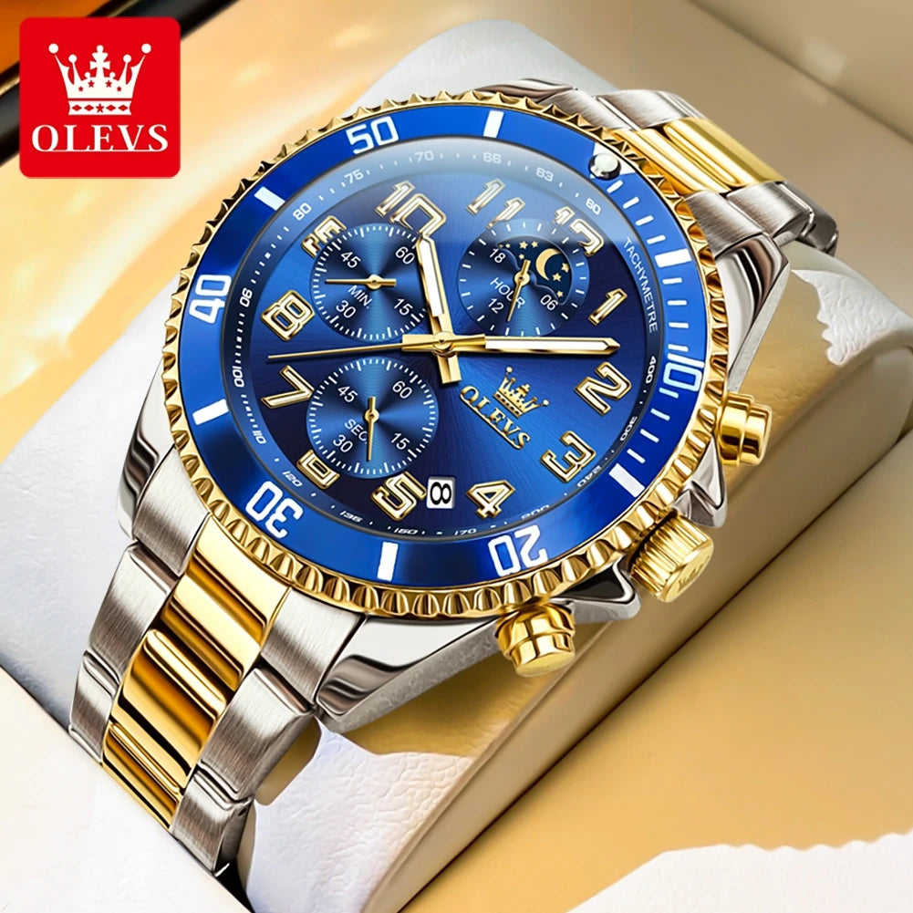 OLEVS 2926 Gold Luxury Men’s Watch