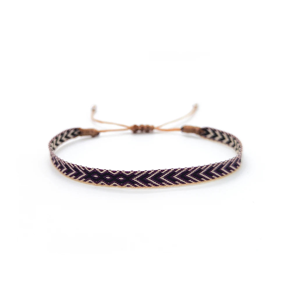 Handwoven Boho Friendship Bracelet