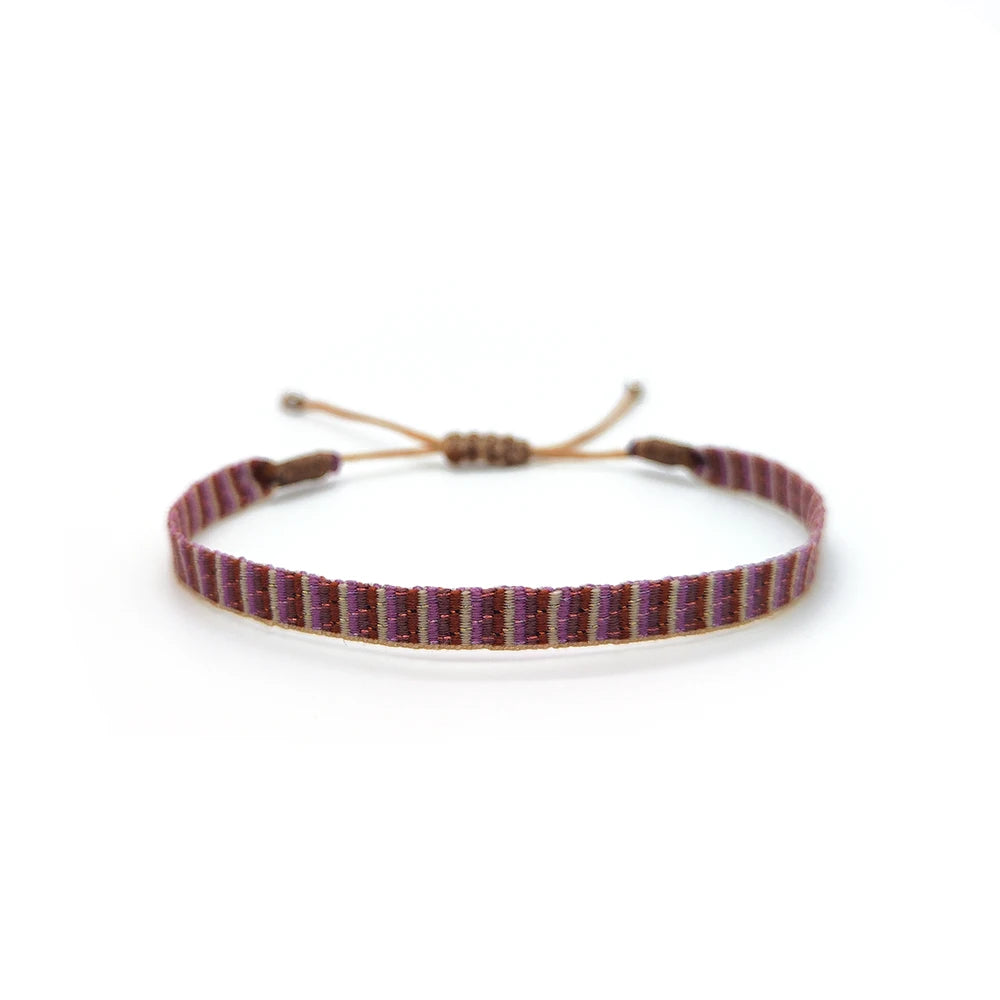 Handwoven Boho Friendship Bracelet