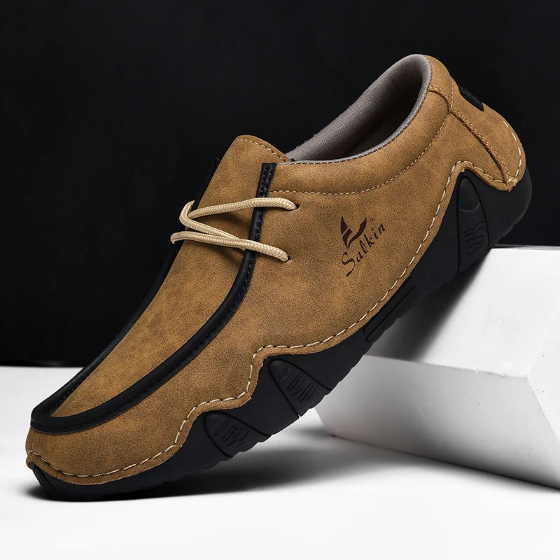 Handmade Leather Casual Men’s Loafers