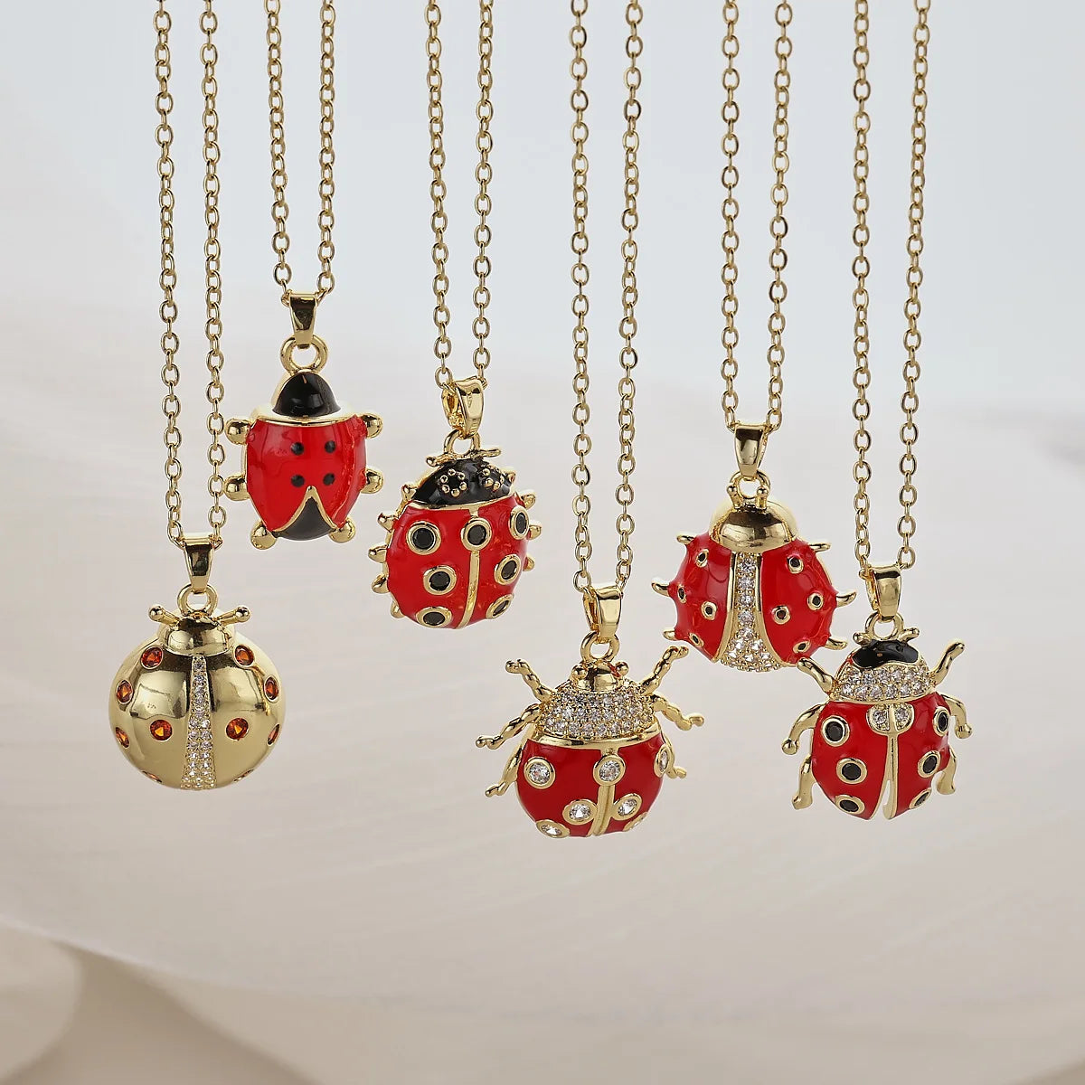 Women’s Ladybug Animal Necklace