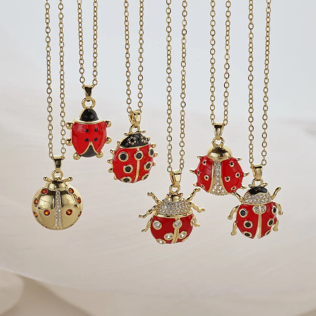 Women’s Ladybug Animal Necklace