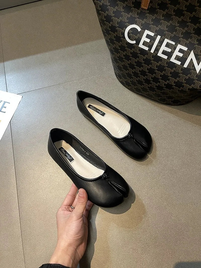 Women’s Black Tabi Ninja Flats