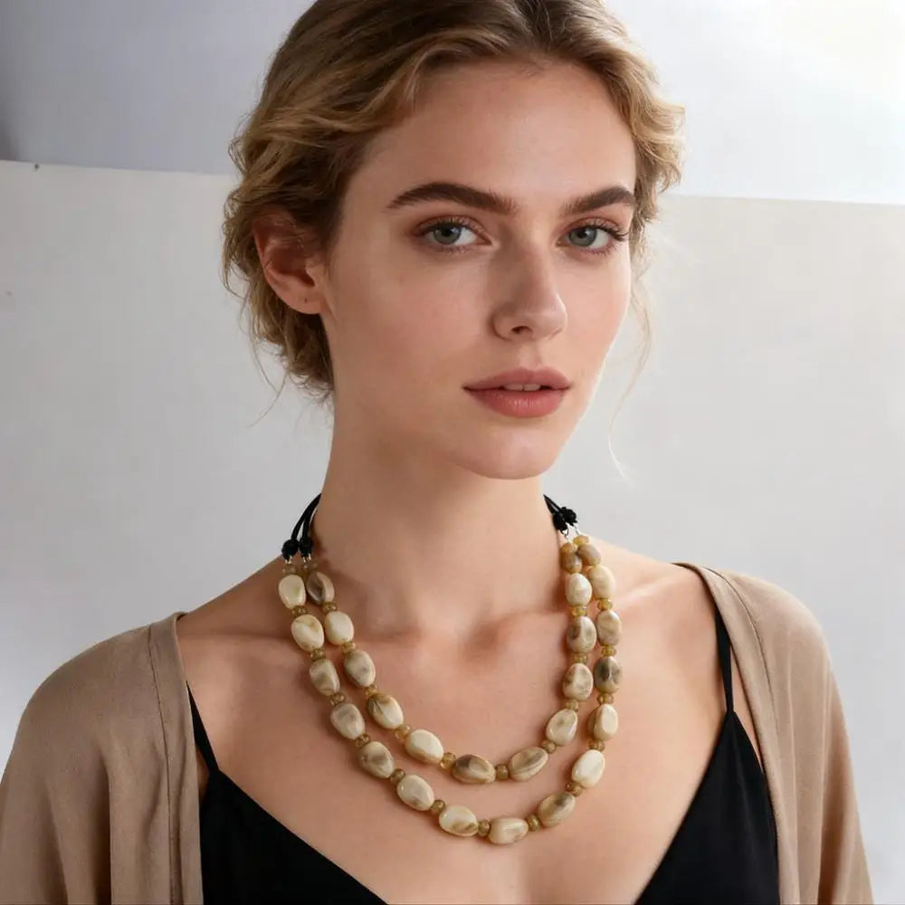 Women’s Multi-Layer Beaded Necklace