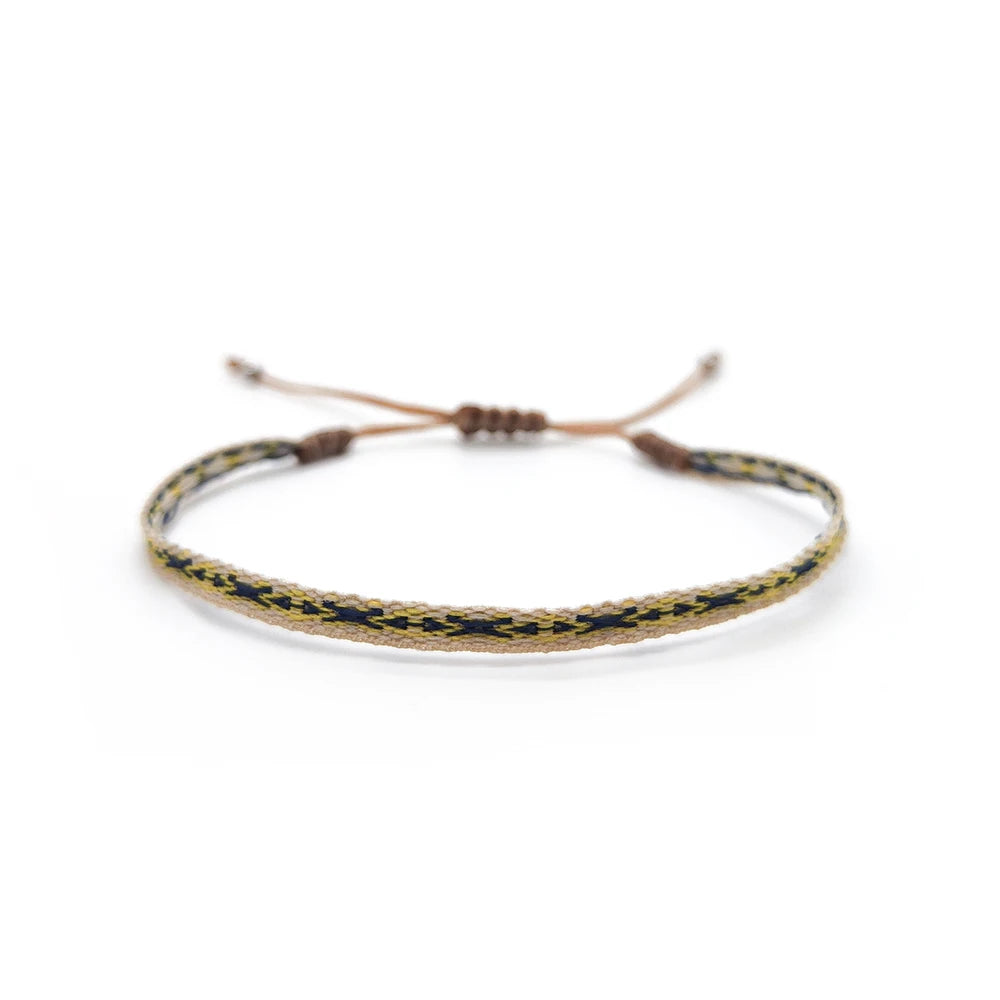 Handwoven Boho Friendship Bracelet