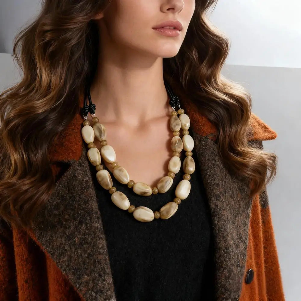 Women’s Multi-Layer Beaded Necklace