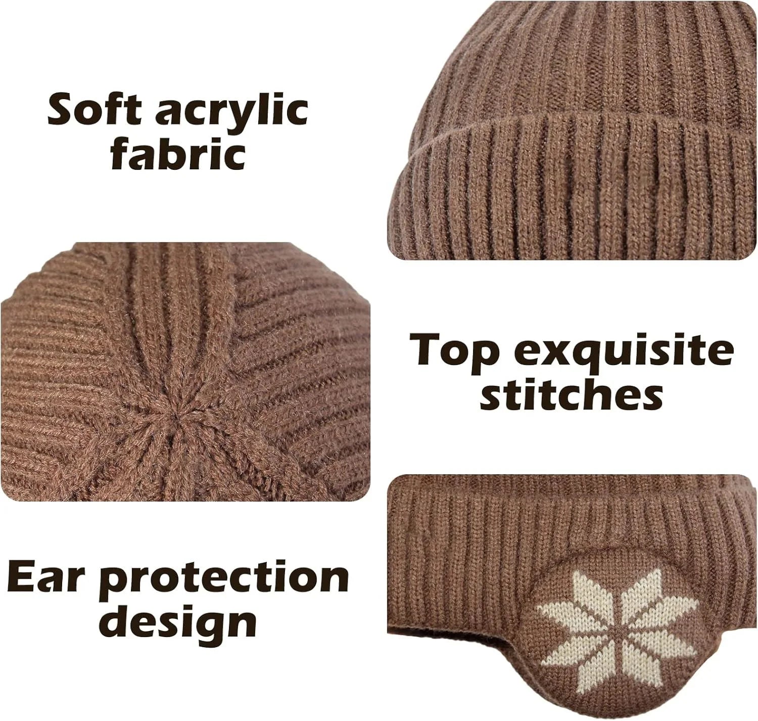 Winter Warm Ear Protector Beanie