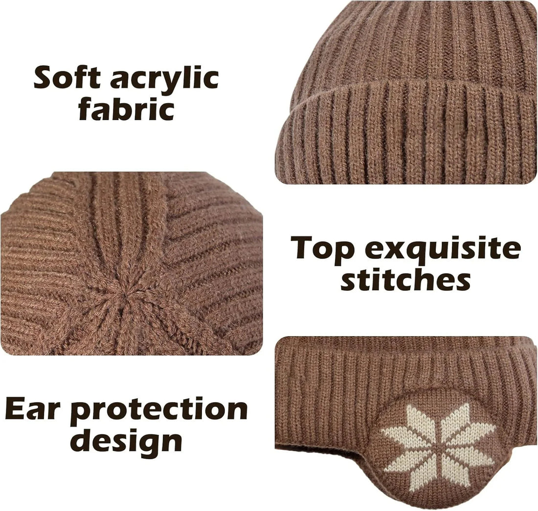 Winter Warm Ear Protector Beanie