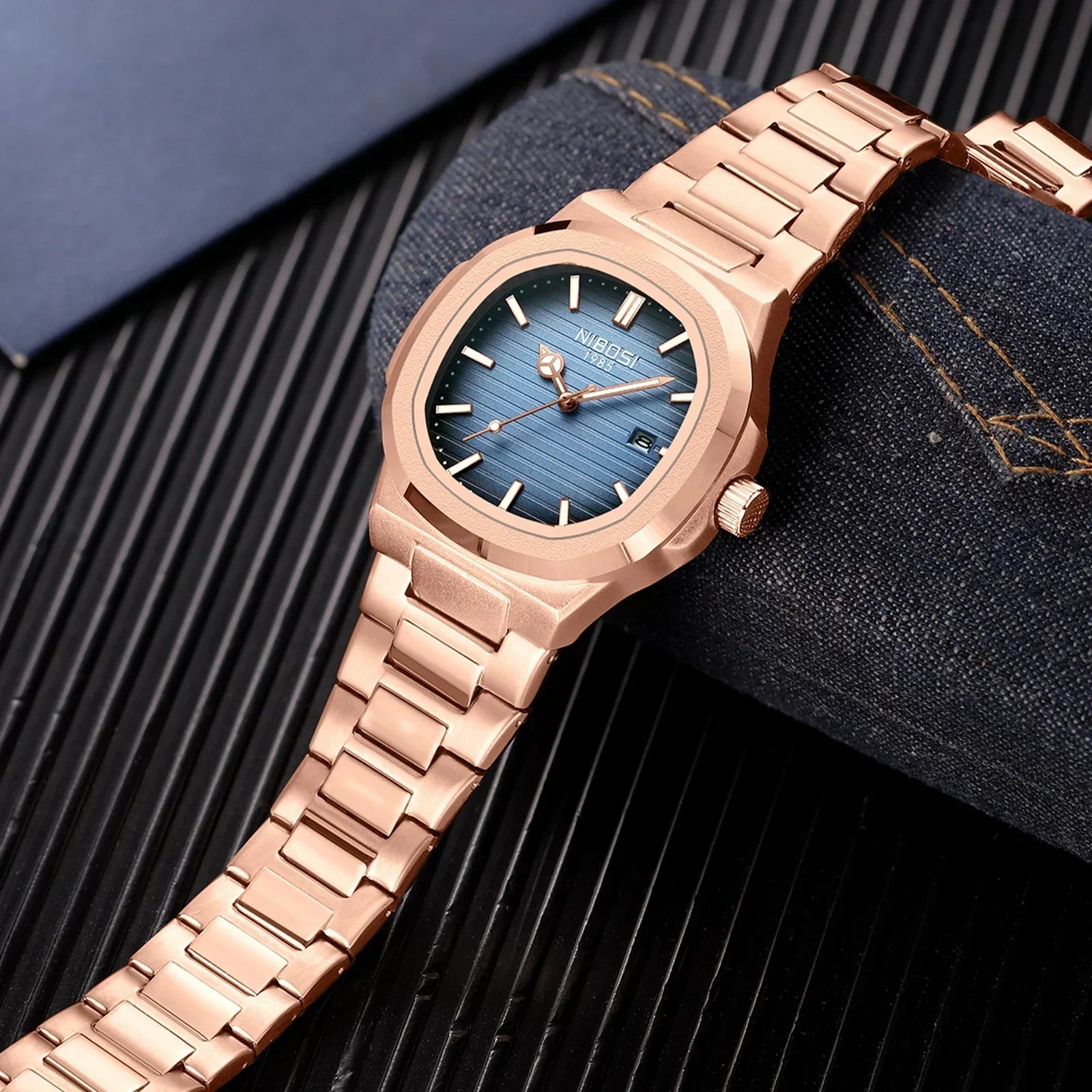 Luxury Square Quartz Watch
