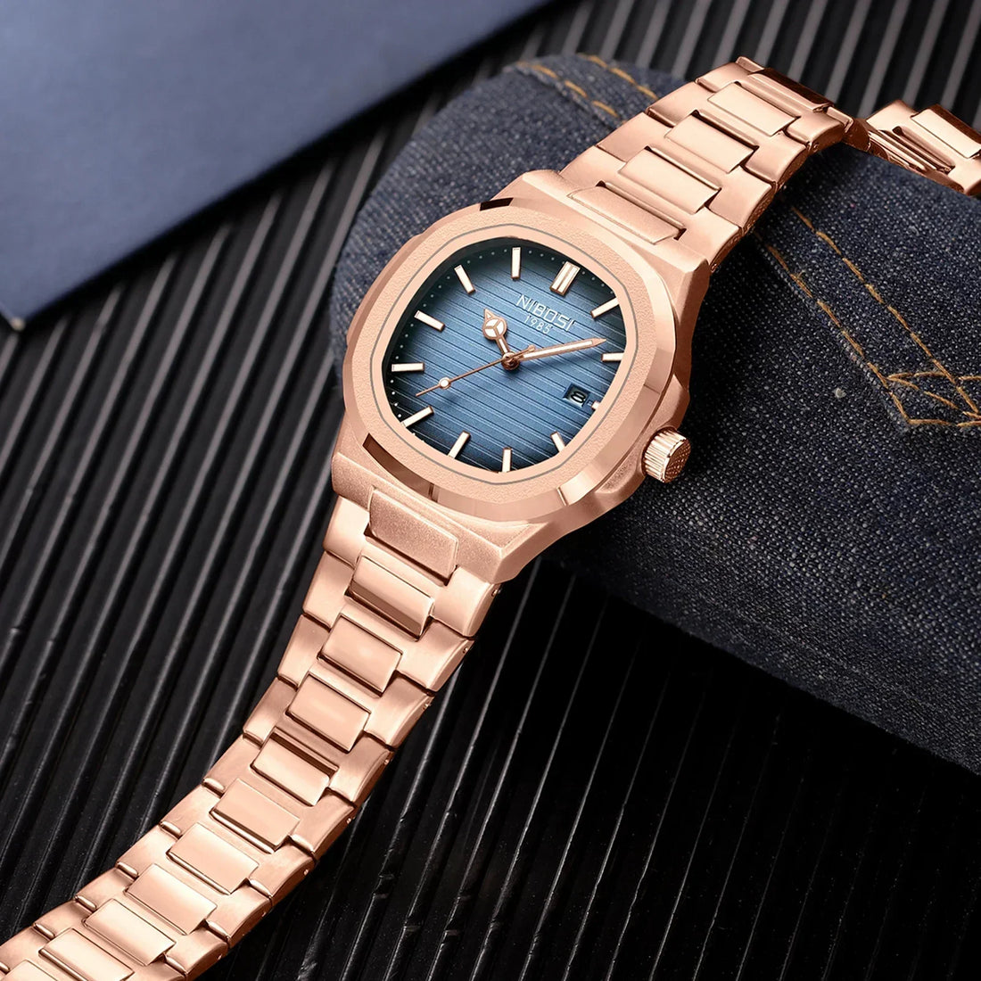 Luxury Square Quartz Watch