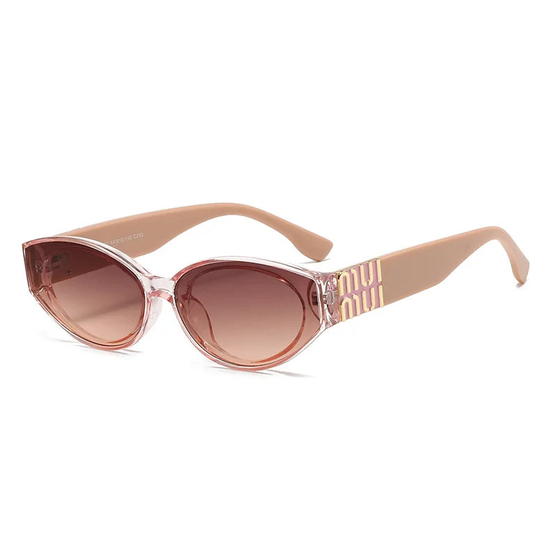 Luxury Oval Sunglasses, Men & Women