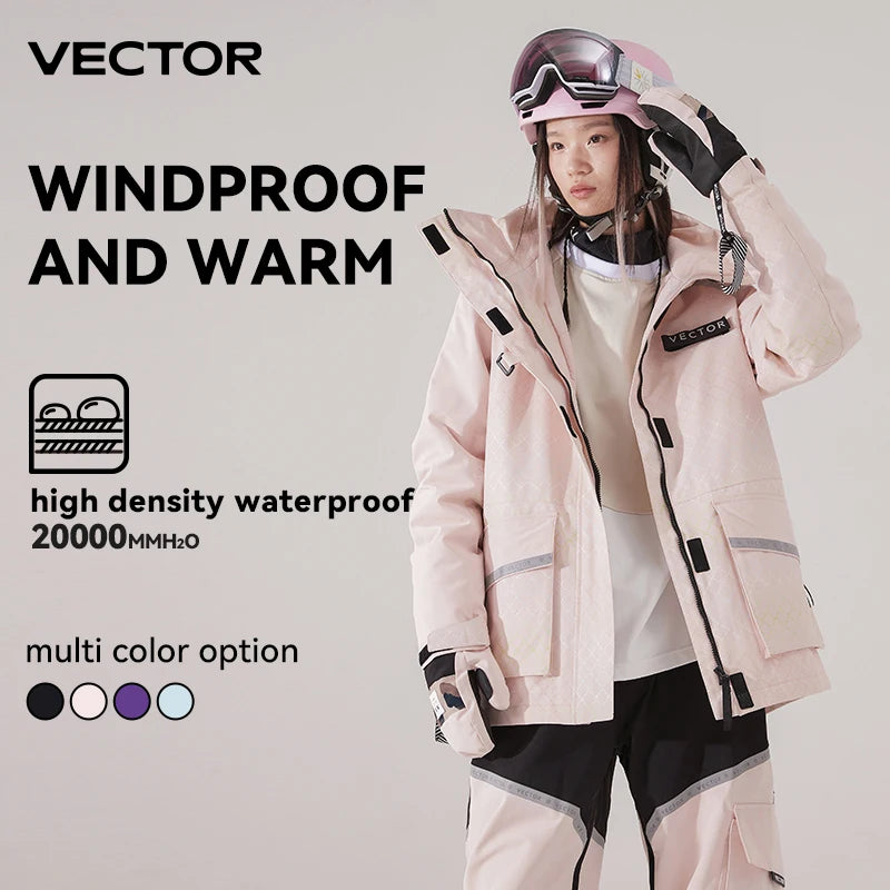 VECTOR Men & Women Ski Jacket