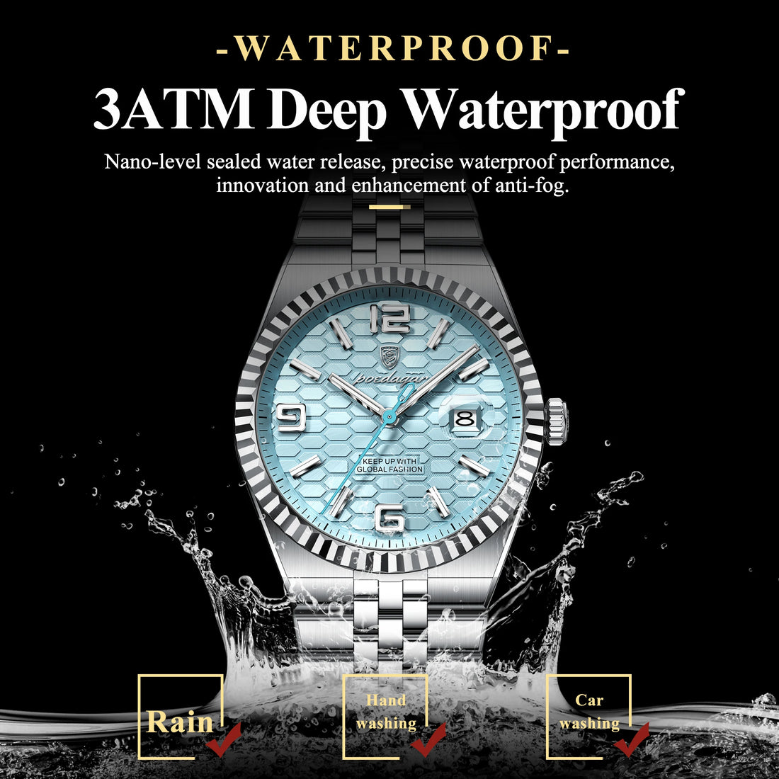 Waterproof Luxury Quartz Watch