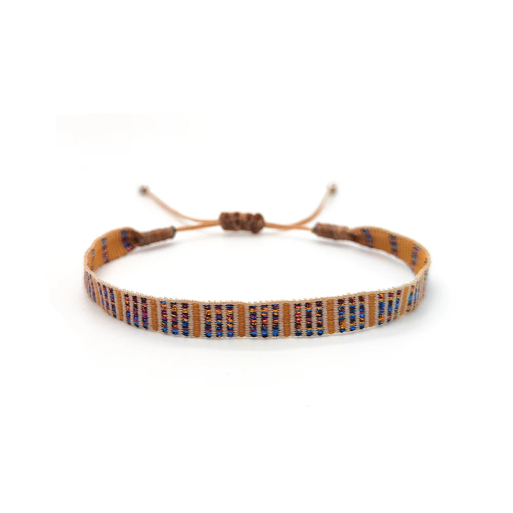 Handwoven Boho Friendship Bracelet