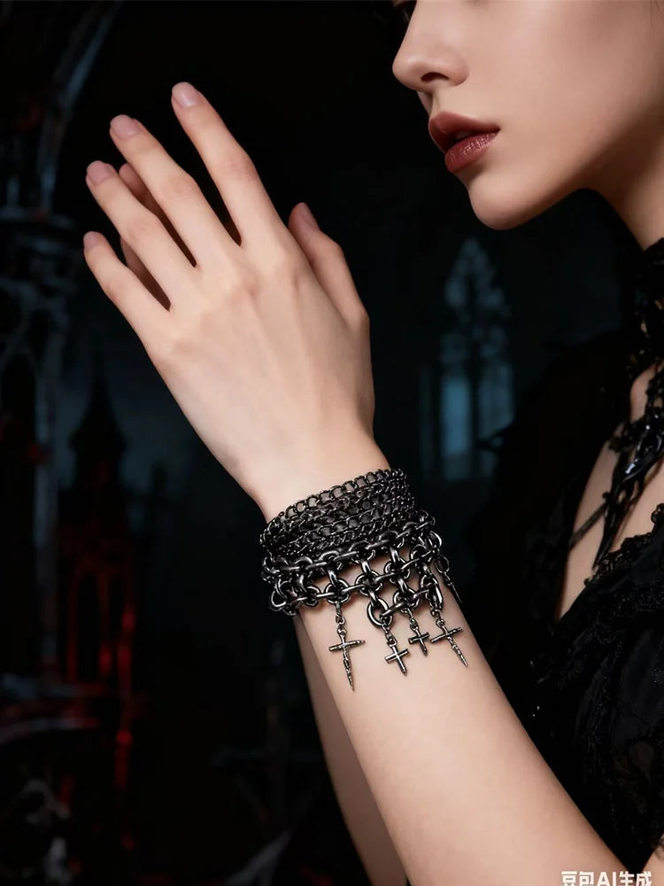 Unisex Layered Chain Bracelet