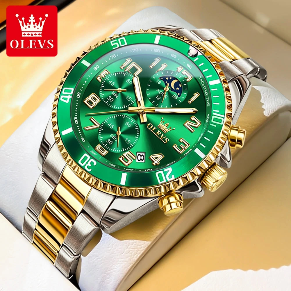 OLEVS 2926 Gold Luxury Men’s Watch