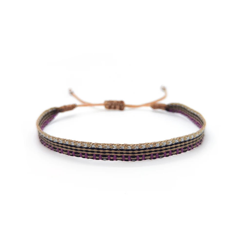 Handwoven Boho Friendship Bracelet