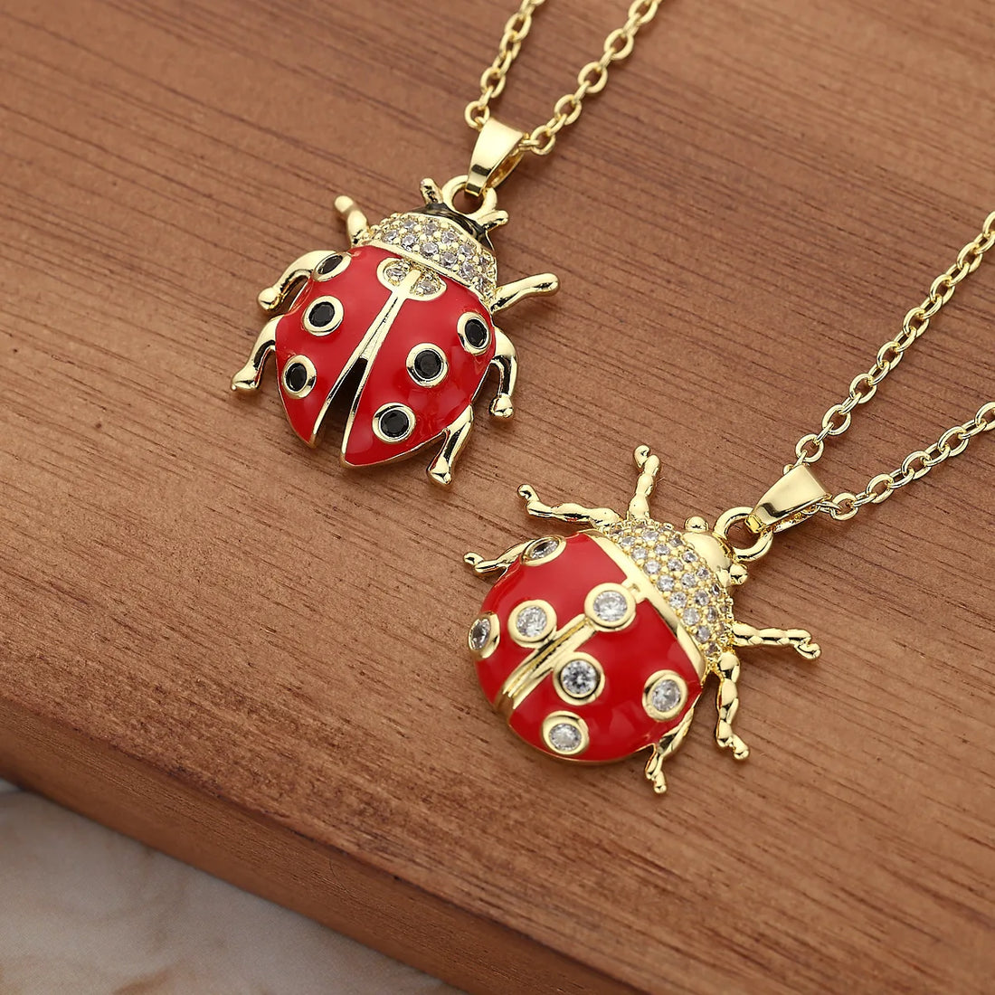 Women’s Ladybug Animal Necklace