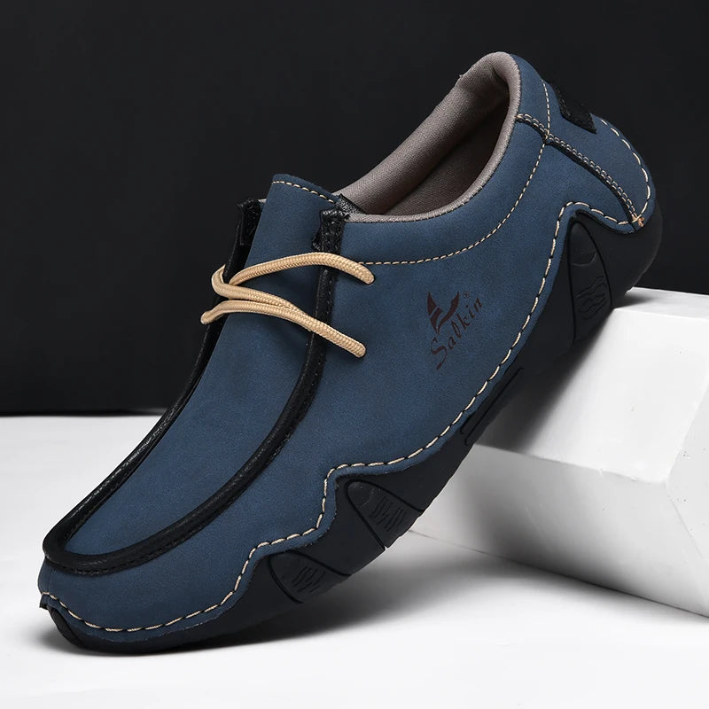 Handmade Leather Casual Men’s Loafers