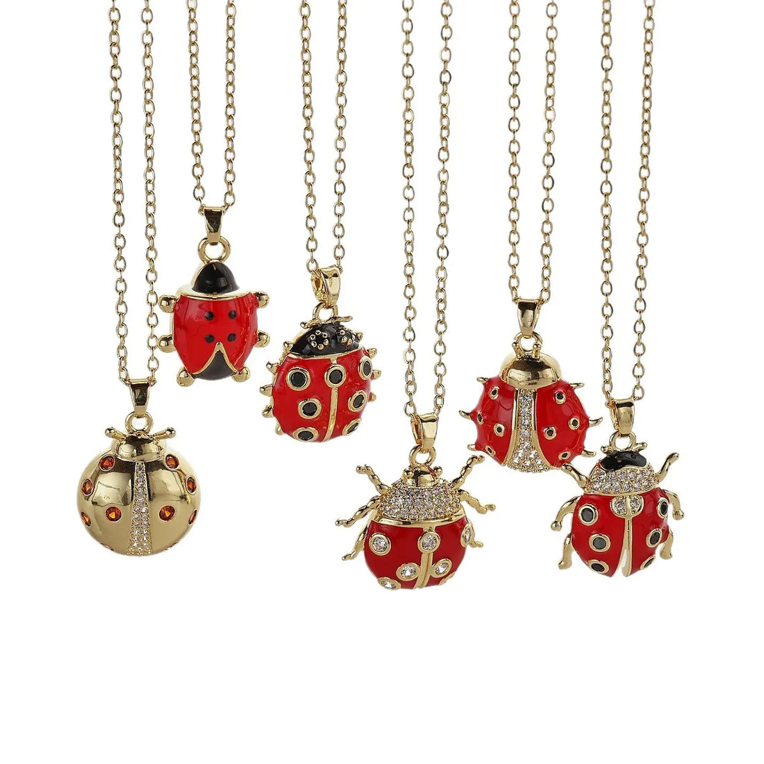 Women’s Ladybug Animal Necklace