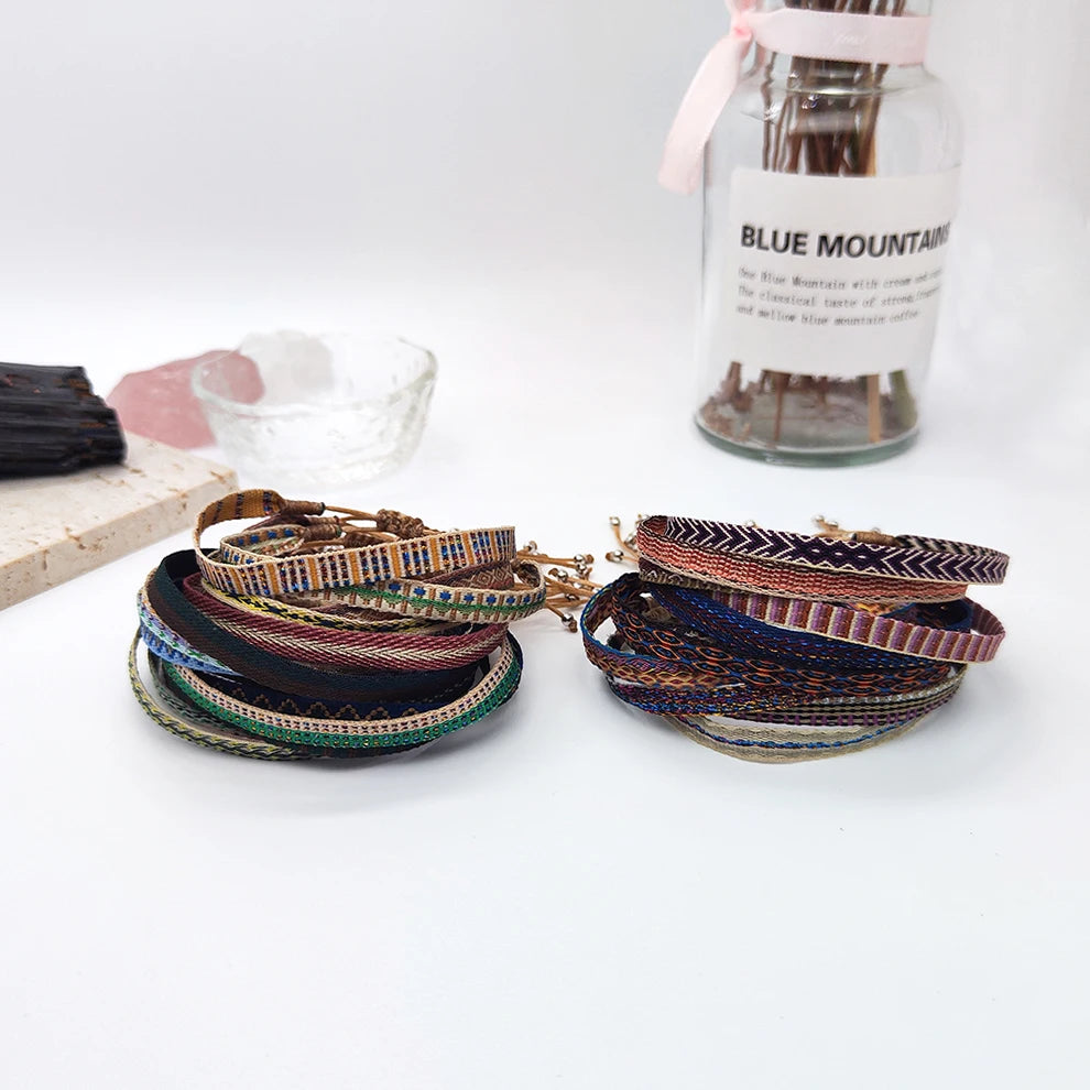 Handwoven Boho Friendship Bracelet