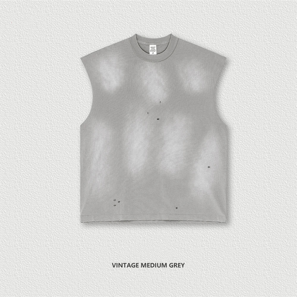 Men & Unisex Summer Washed Tank Top