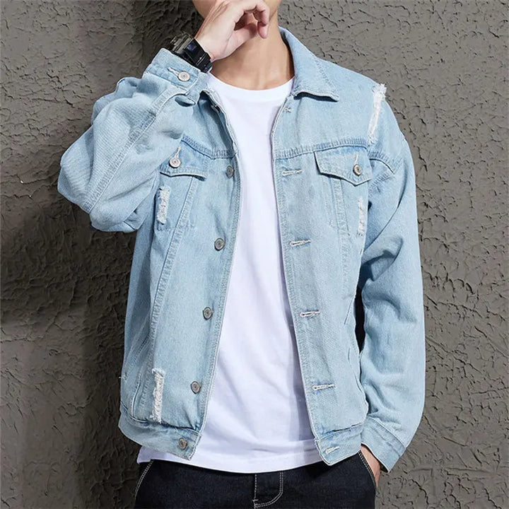 Korean Fashion Denim Coat