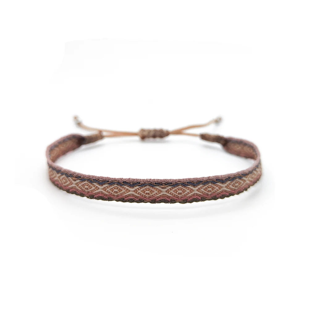 Handwoven Boho Friendship Bracelet