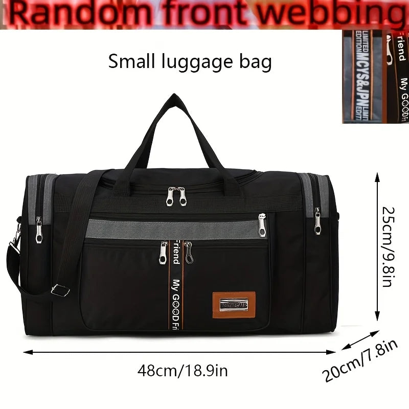 Foldable Multifunctional Nylon Travel Duffel