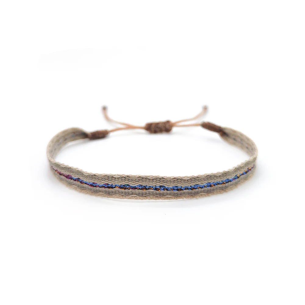 Handwoven Boho Friendship Bracelet
