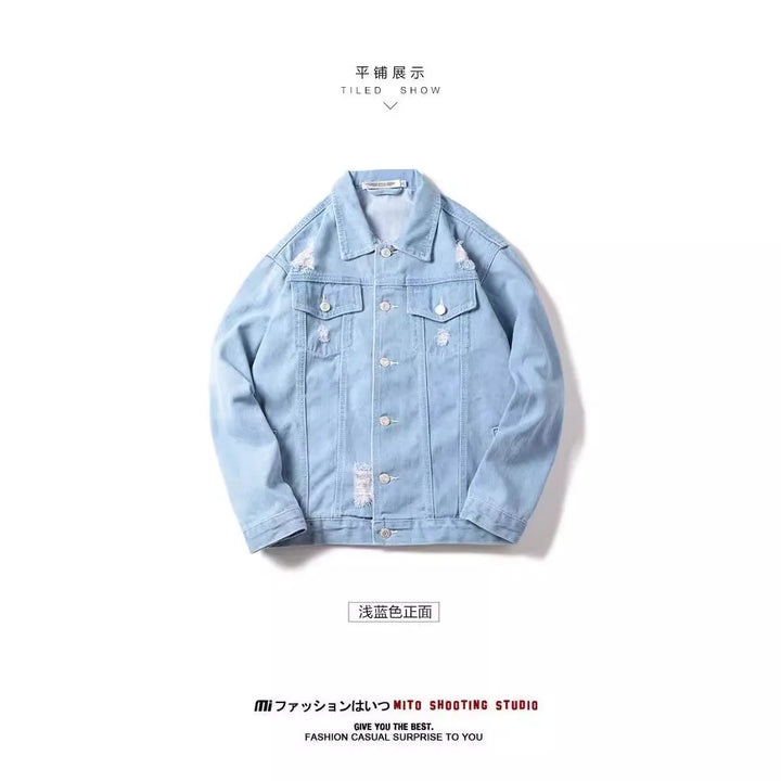 Korean Fashion Denim Coat