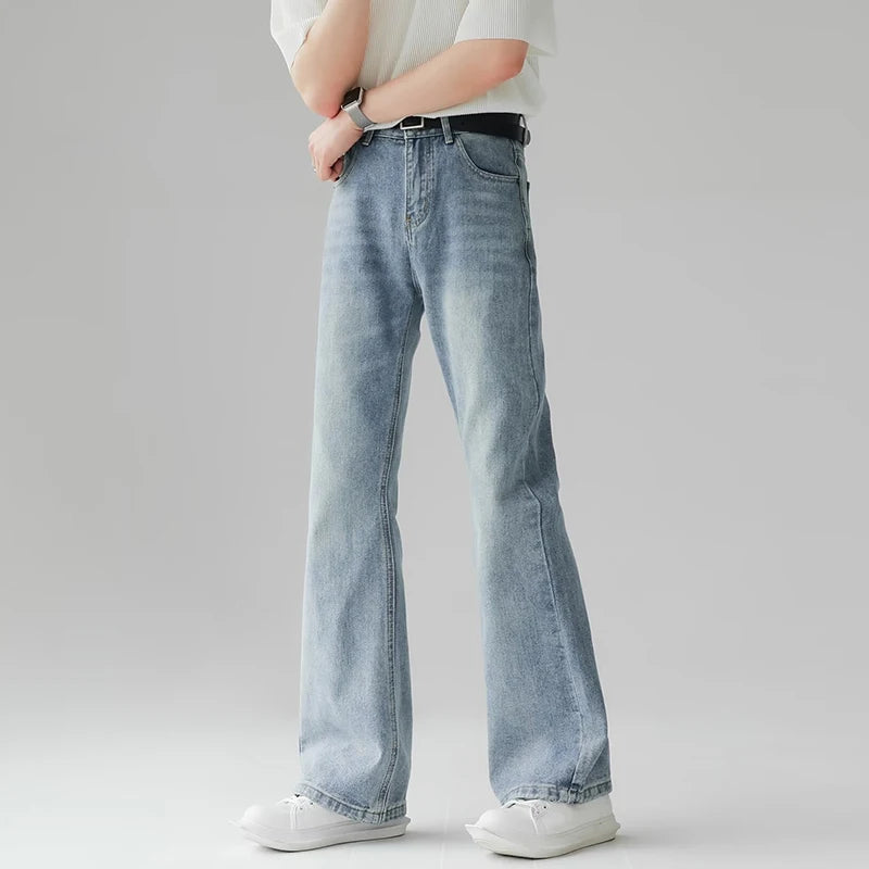 Men’s Micro-Flare Casual Jeans