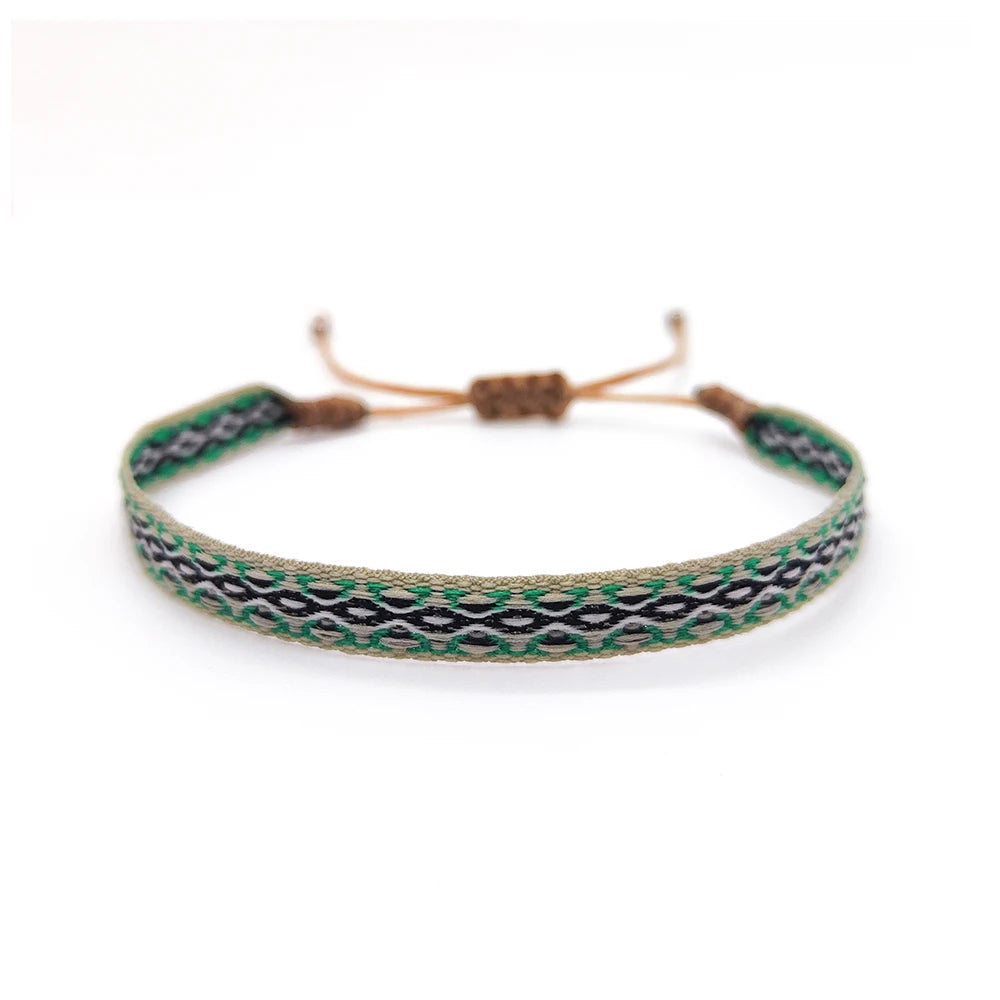 Handwoven Boho Friendship Bracelet