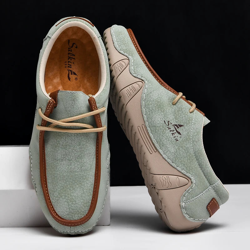 Handmade Leather Casual Men’s Loafers