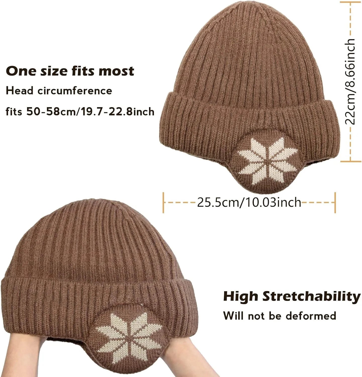 Winter Warm Ear Protector Beanie