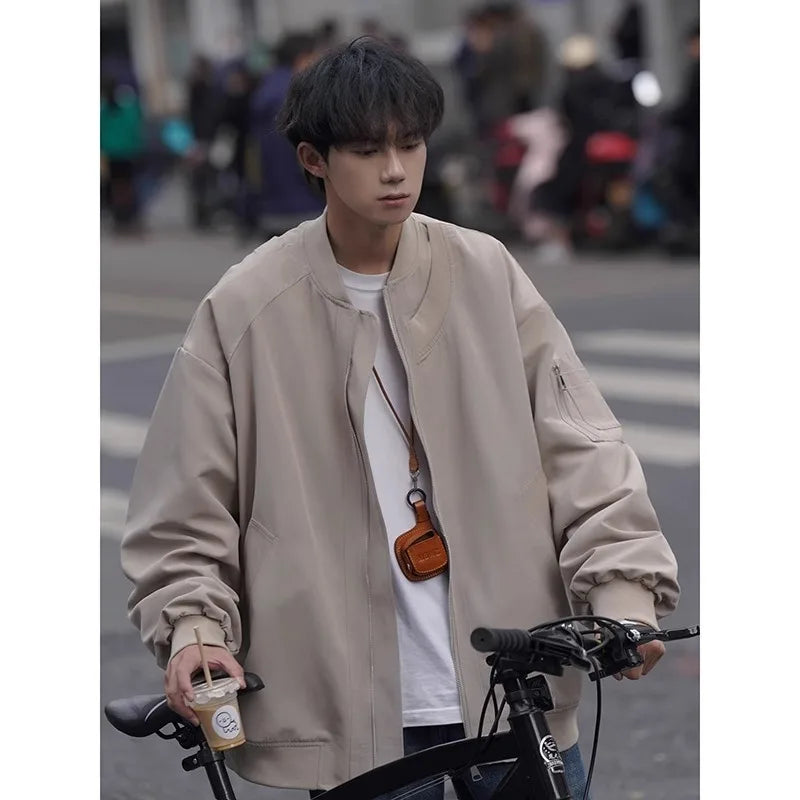 American High Street Casual Baseball Jacket