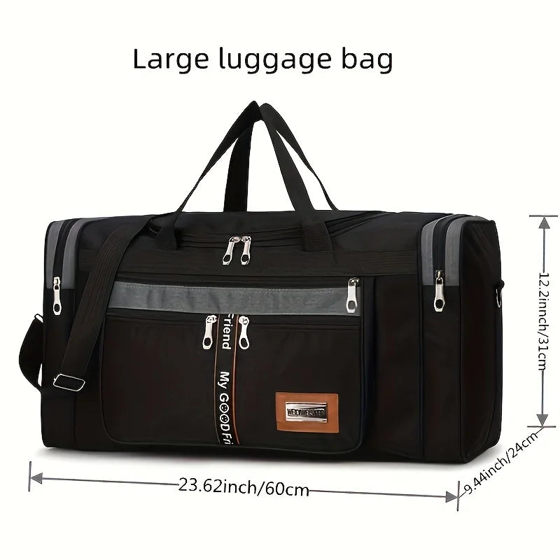 Foldable Multifunctional Nylon Travel Duffel