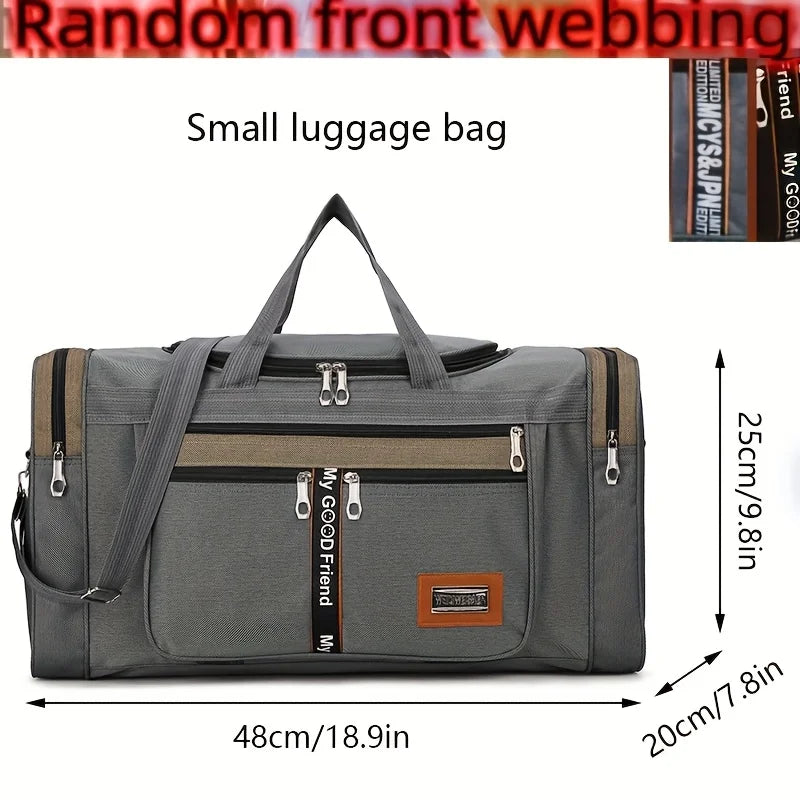 Foldable Multifunctional Nylon Travel Duffel